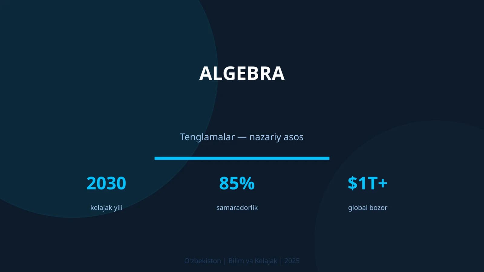 ALGEBRA