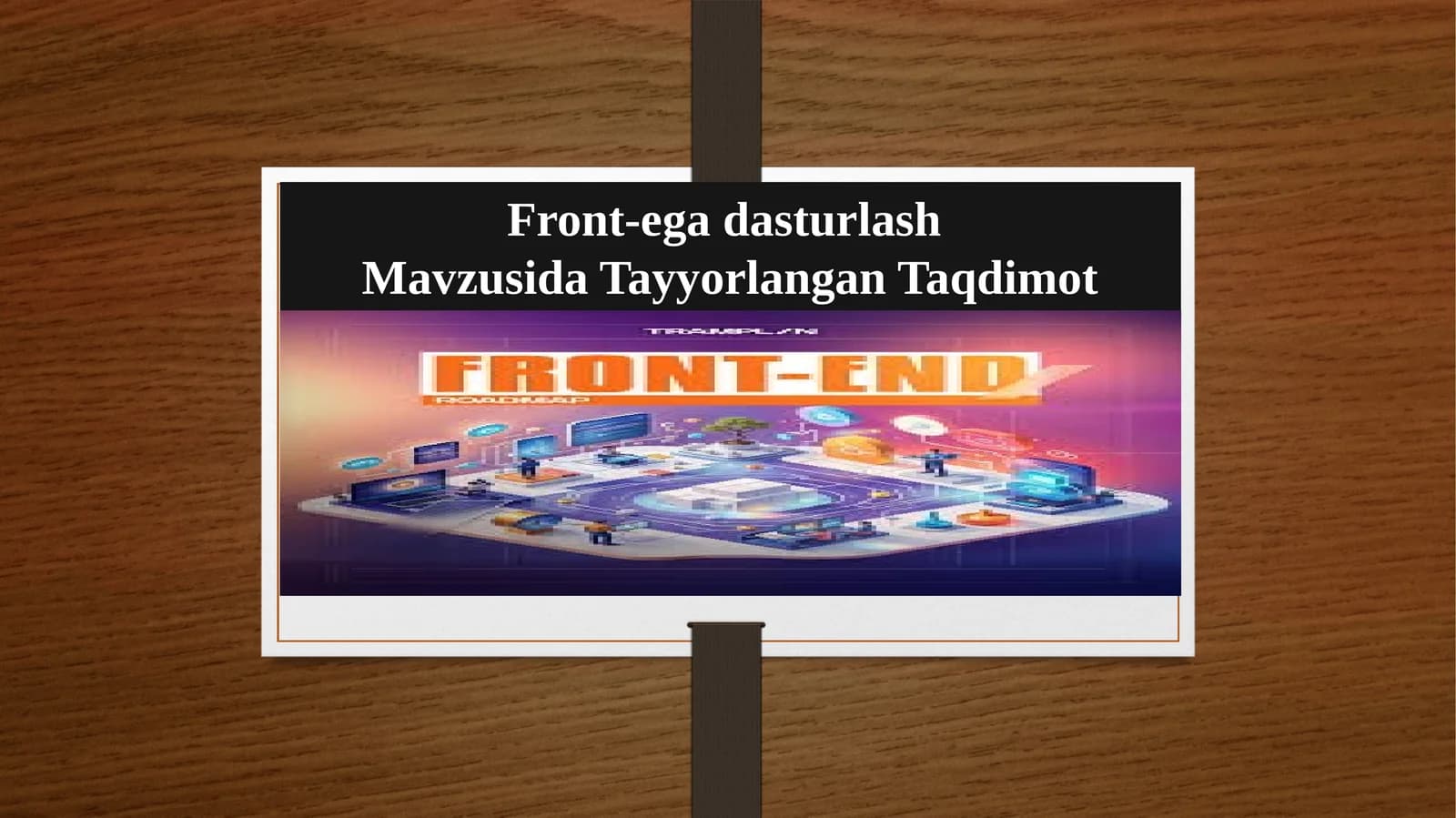 Front-egadasturlash
