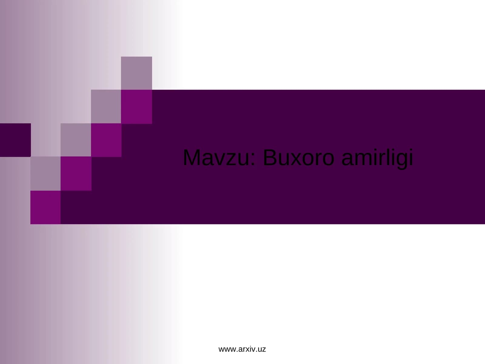 Buxoro amirligi