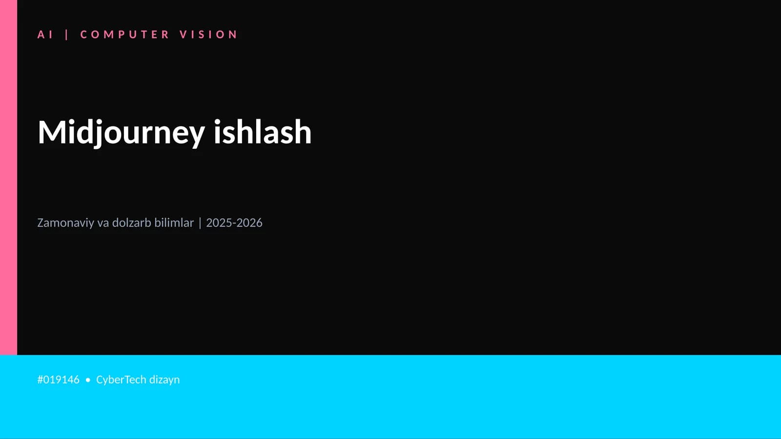Midjourney ishlash