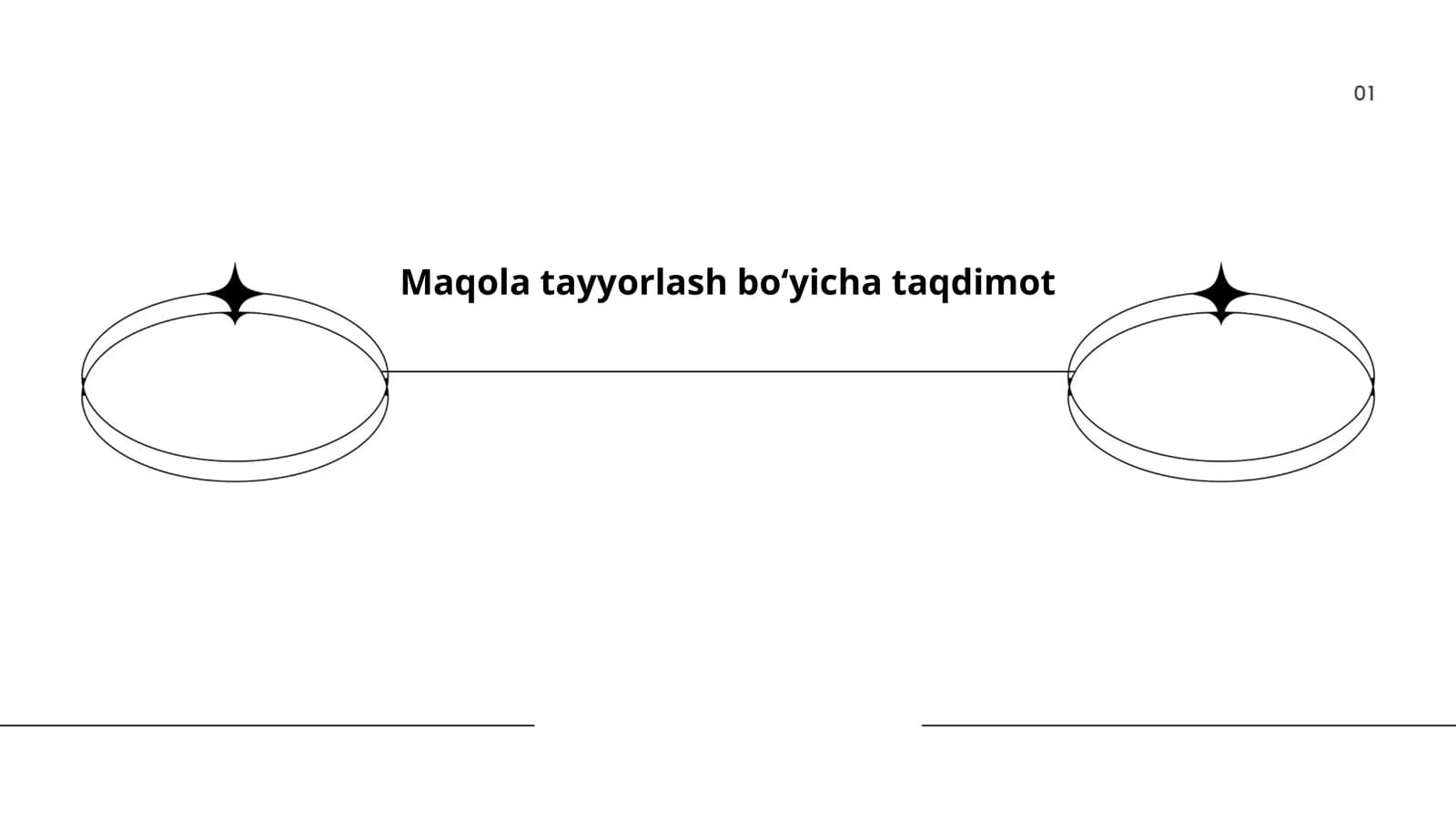 Maqola tayyorlash boʻyicha taqdimot