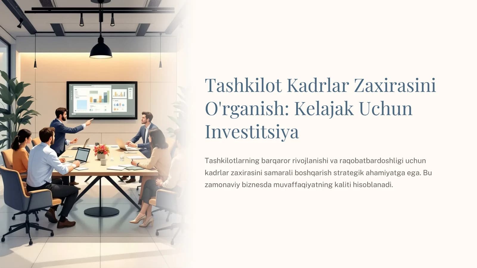 Tashkilot Kadrlar Zaxirasini