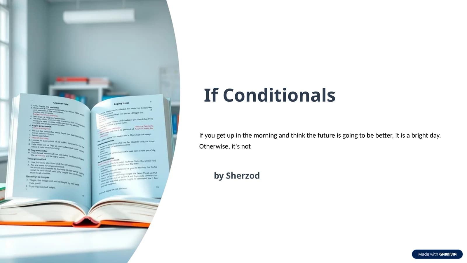 If Conditionals