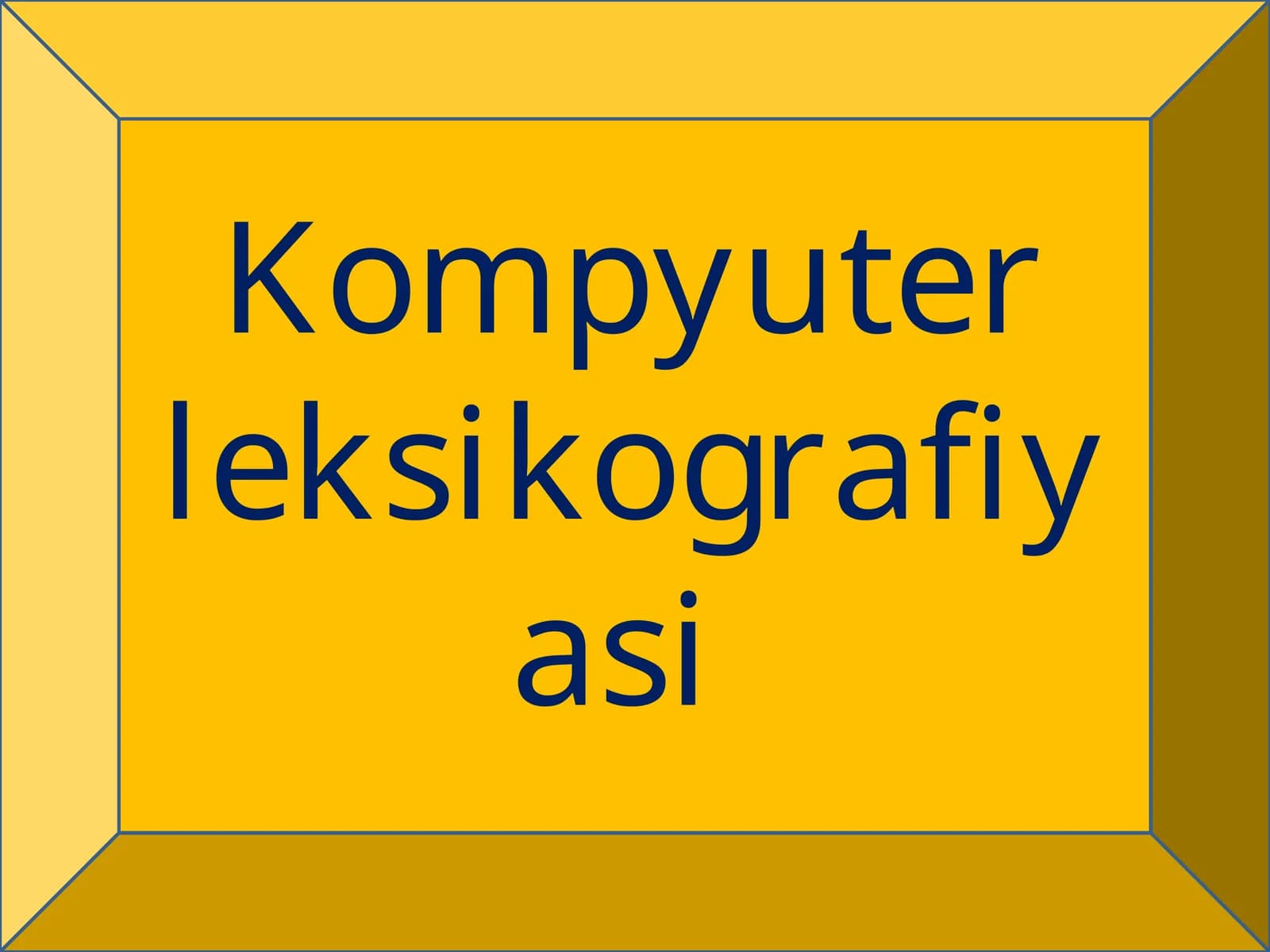 Kompyuterleksikografiyasi