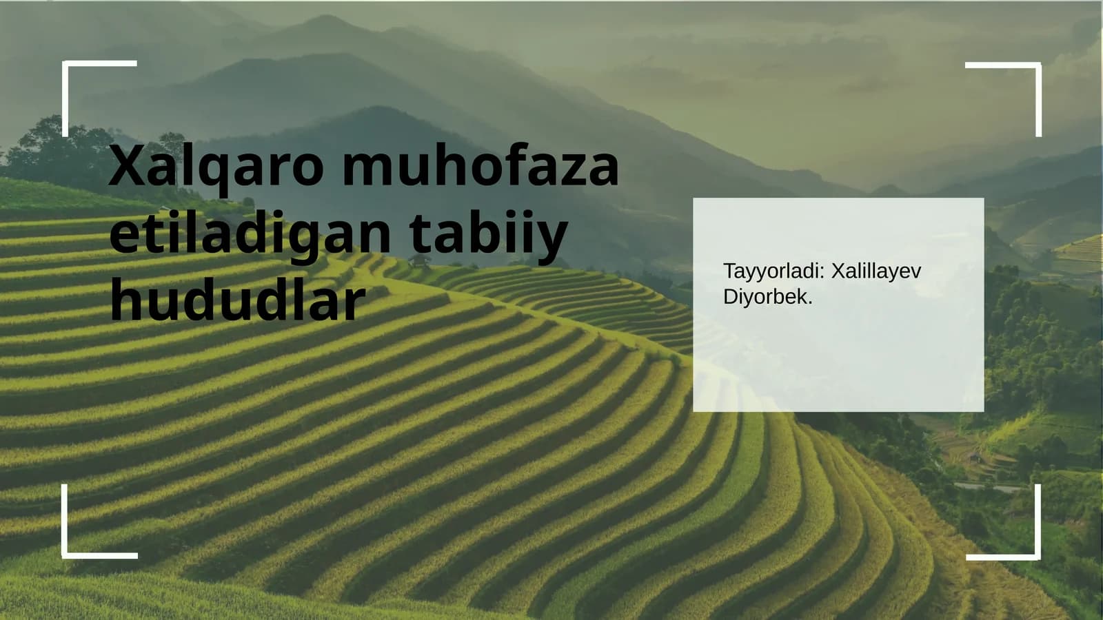 Xalqaro muhofaza etiladigan tabiiy hududlar