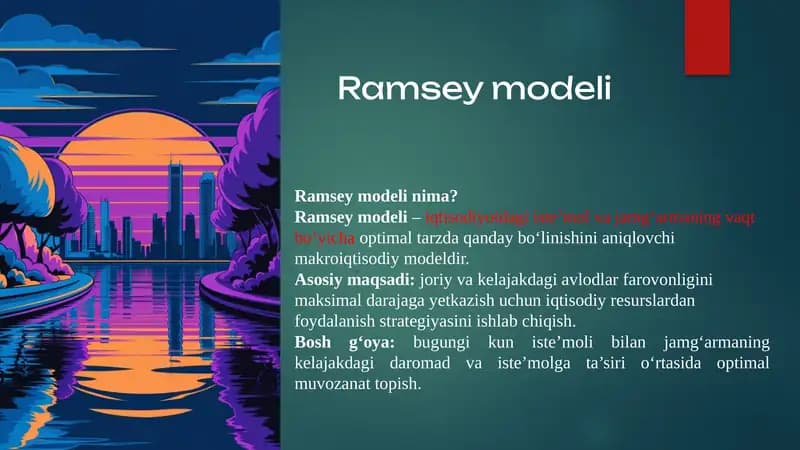 Ramsey modeli