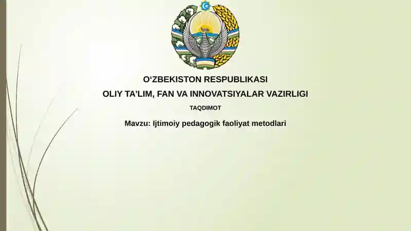 Ijtimoiypedagogikfaoliyatmetodlari