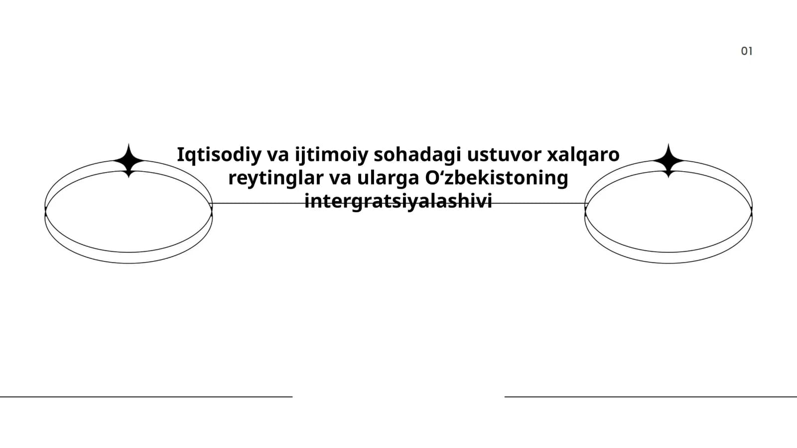 Iqtisodiy va ijtimoiy sohadagi ustuvor xalqaro reytinglar va ularga Oʻzbekistoning intergratsiyalashivi