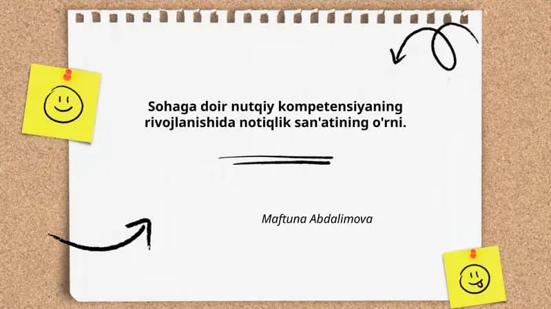 Notiqlik San'atining Rivojlanishi