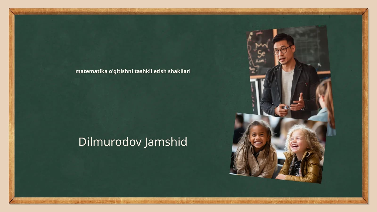 Matematika o'gitishni tashkil etish shakllari