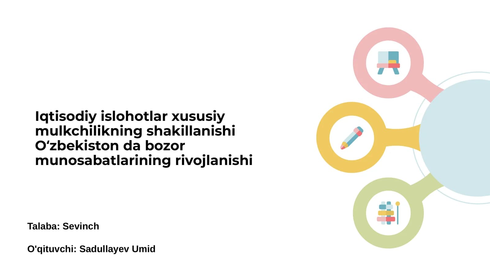 Iqtisodiy islohotlar