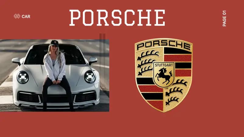 PORSCHE haqida slayd