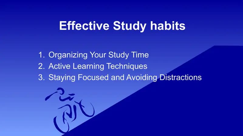 Effective Study habits