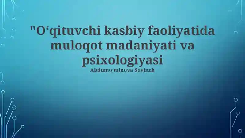 Muloqotdagi madaniy farqlar va ularning ahamiyati