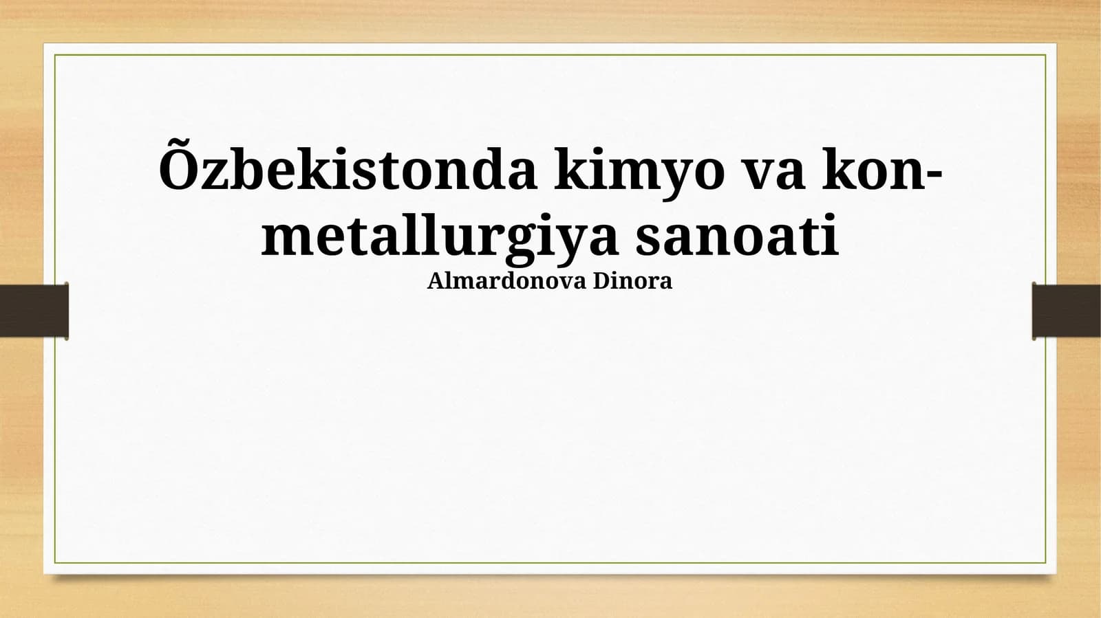 Oʻzbekiston Kimyo Sanoati: Hozirgi Holati va Kelajak Rejalari