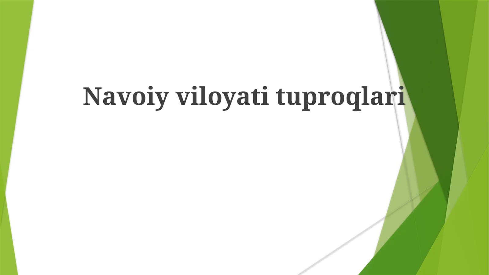 Navoiy viloyati tuproqlari
