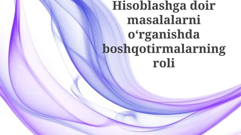 Sun'iy Intellekt va Mashinaviy O'rganishda Pazllar