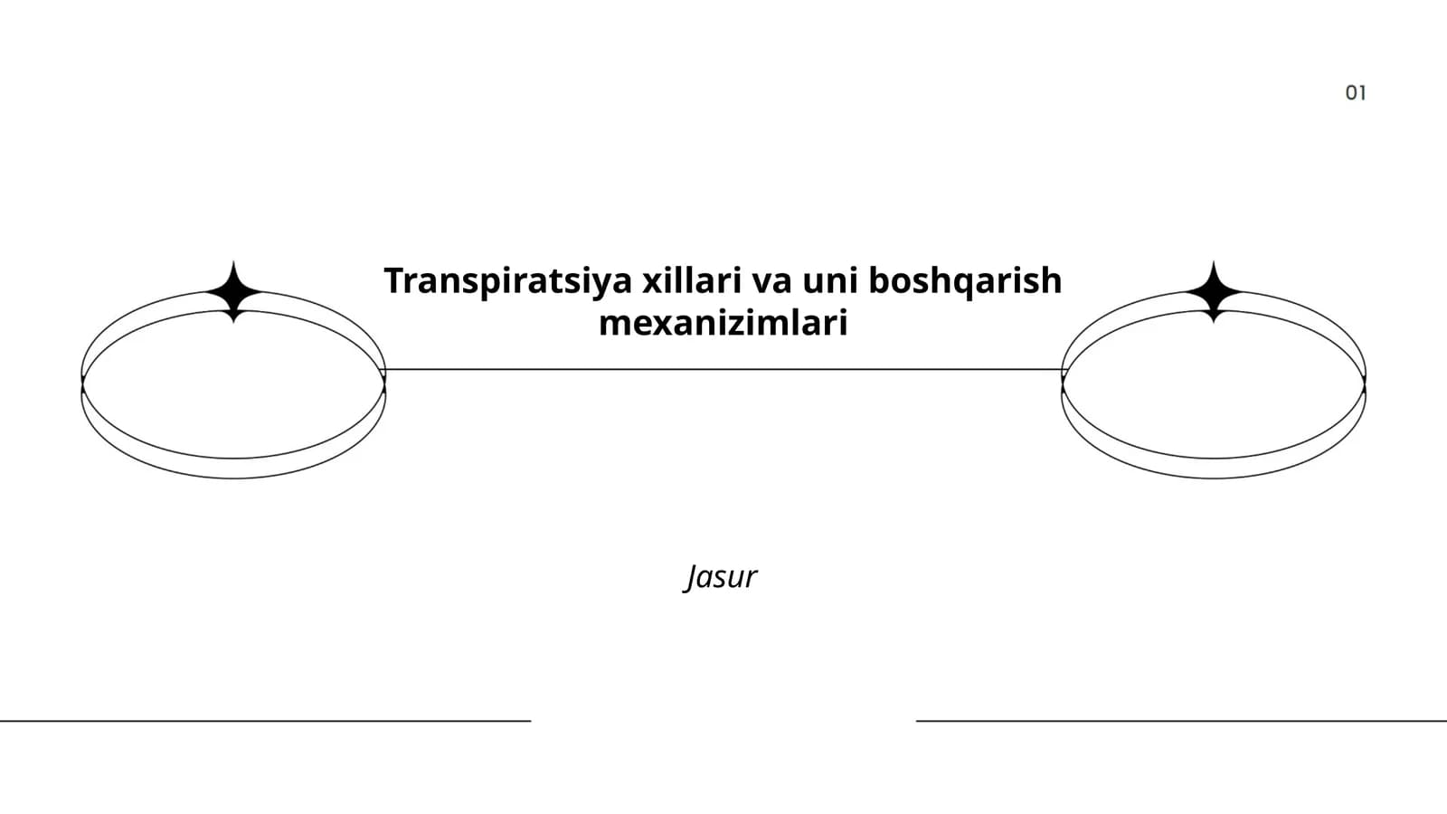 Transpiratsiya xillari va uni boshqarish mexanizimlari