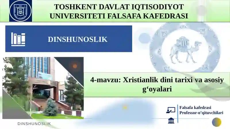 Xristianlikning Paydo Bo‘lishi, Ta’limot va Manbalari