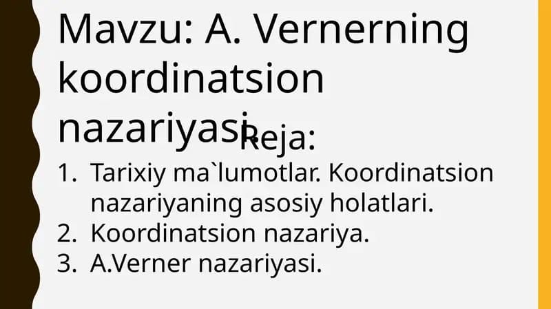 Koordinatsion birikmalar