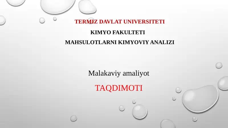 Malakaviy amaliyot
