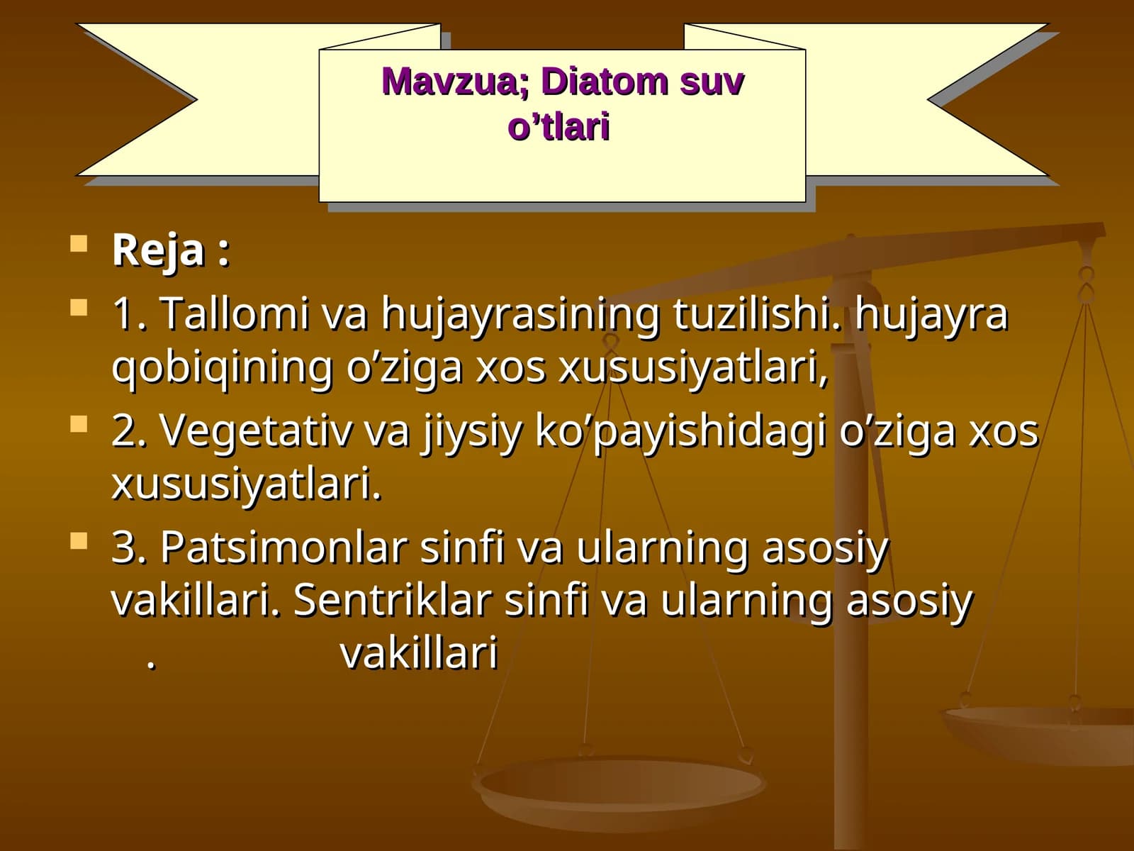 Diatom suv o’tlari