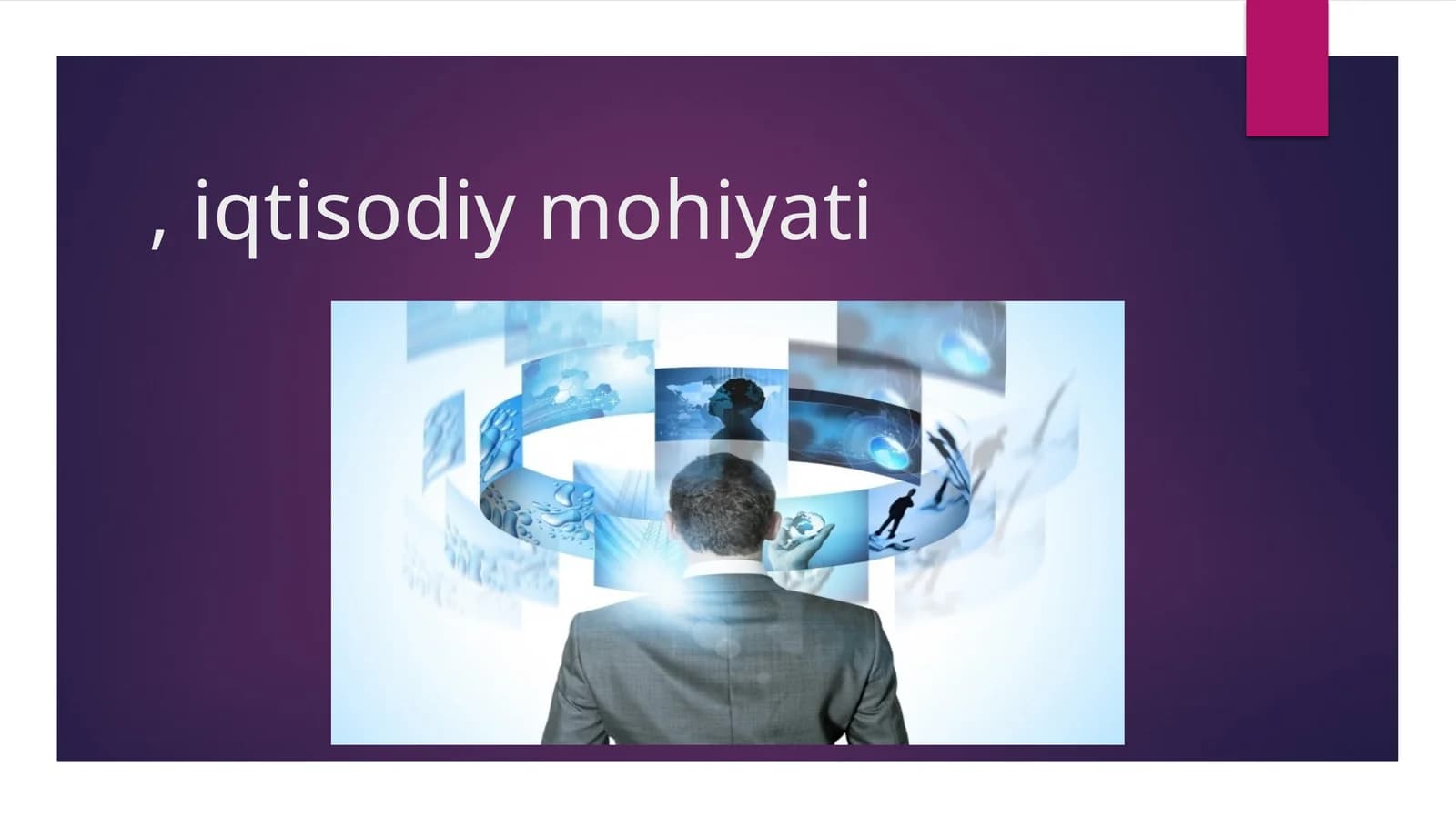 Kichik biznes va tadbirkorlikning ijtimoiy, iqtisodiy mohiyati