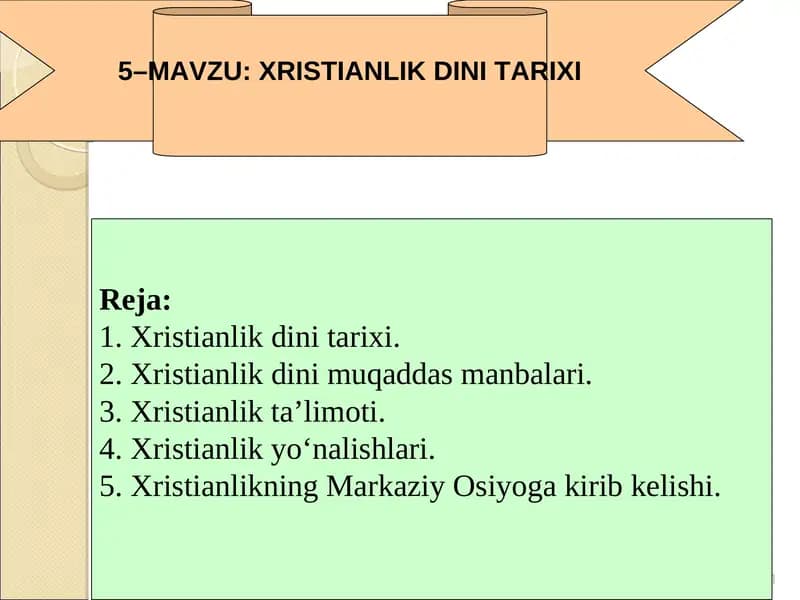 Xristianlikdin Itarixi