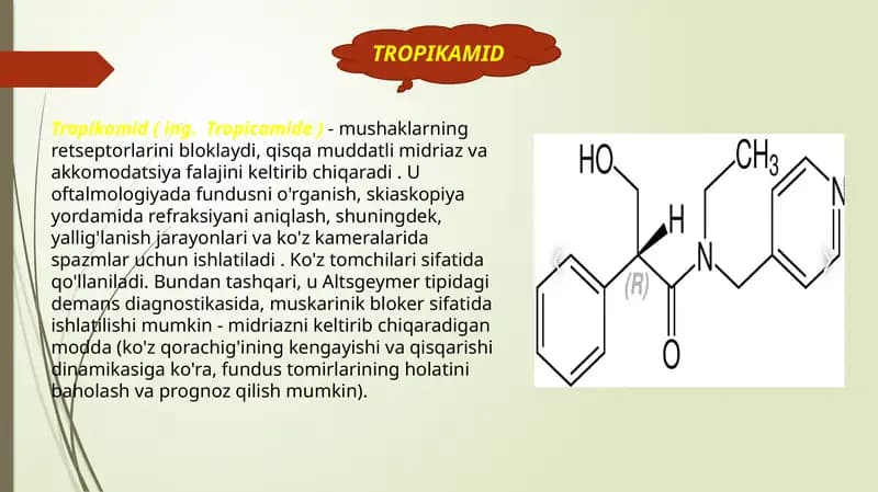 Tropikamid