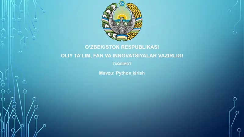 Pythonkirish