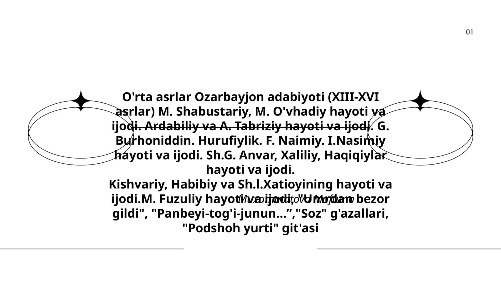 O'rta asrlar Ozarbayjon adabiyoti (XIII-XVI asrlar)