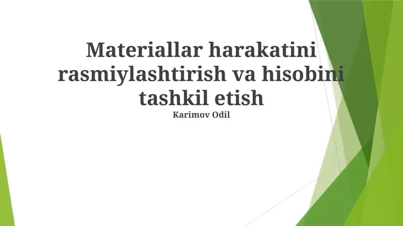 Халқаро standartlar va qoidalar