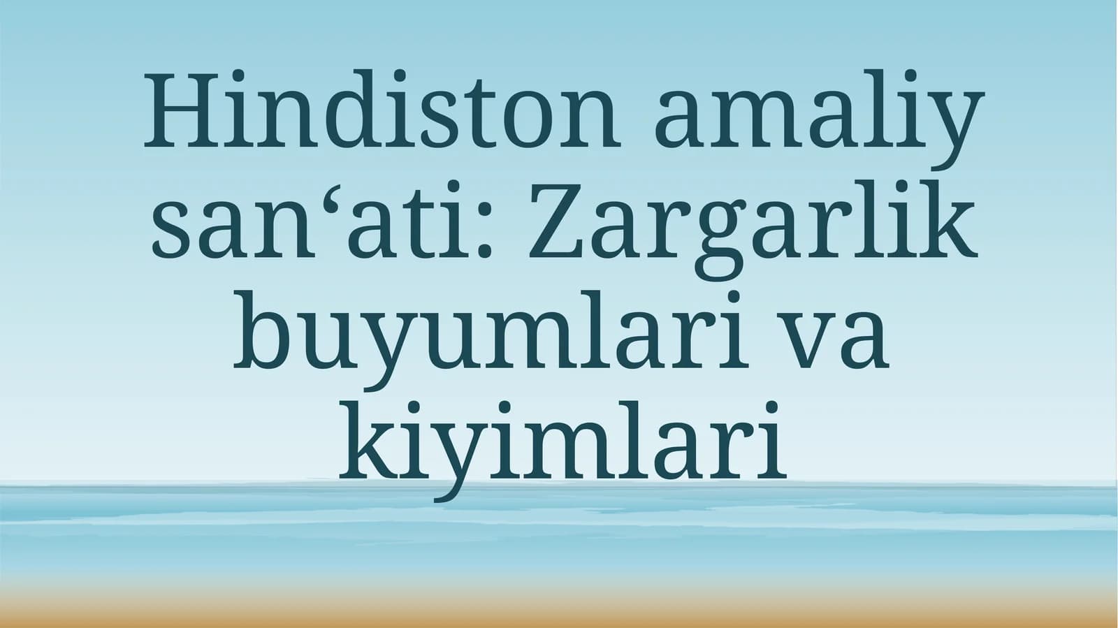 Hindiston amaliy san‘ati