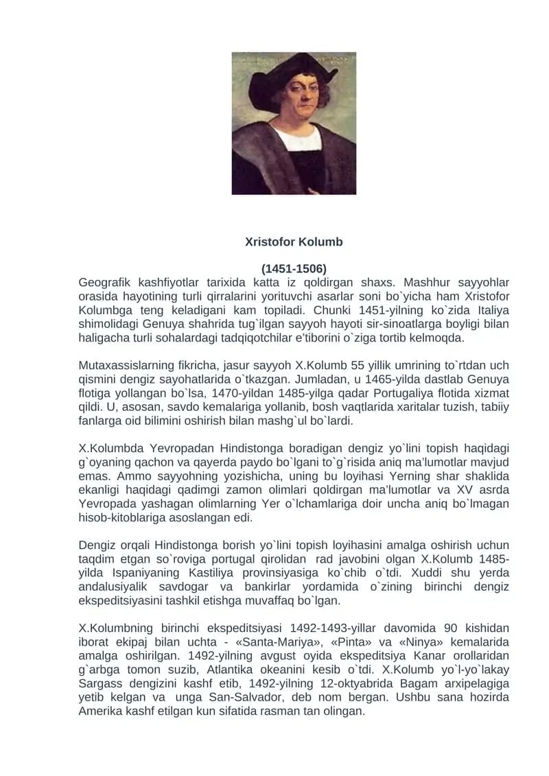 Xristofor Kolumb