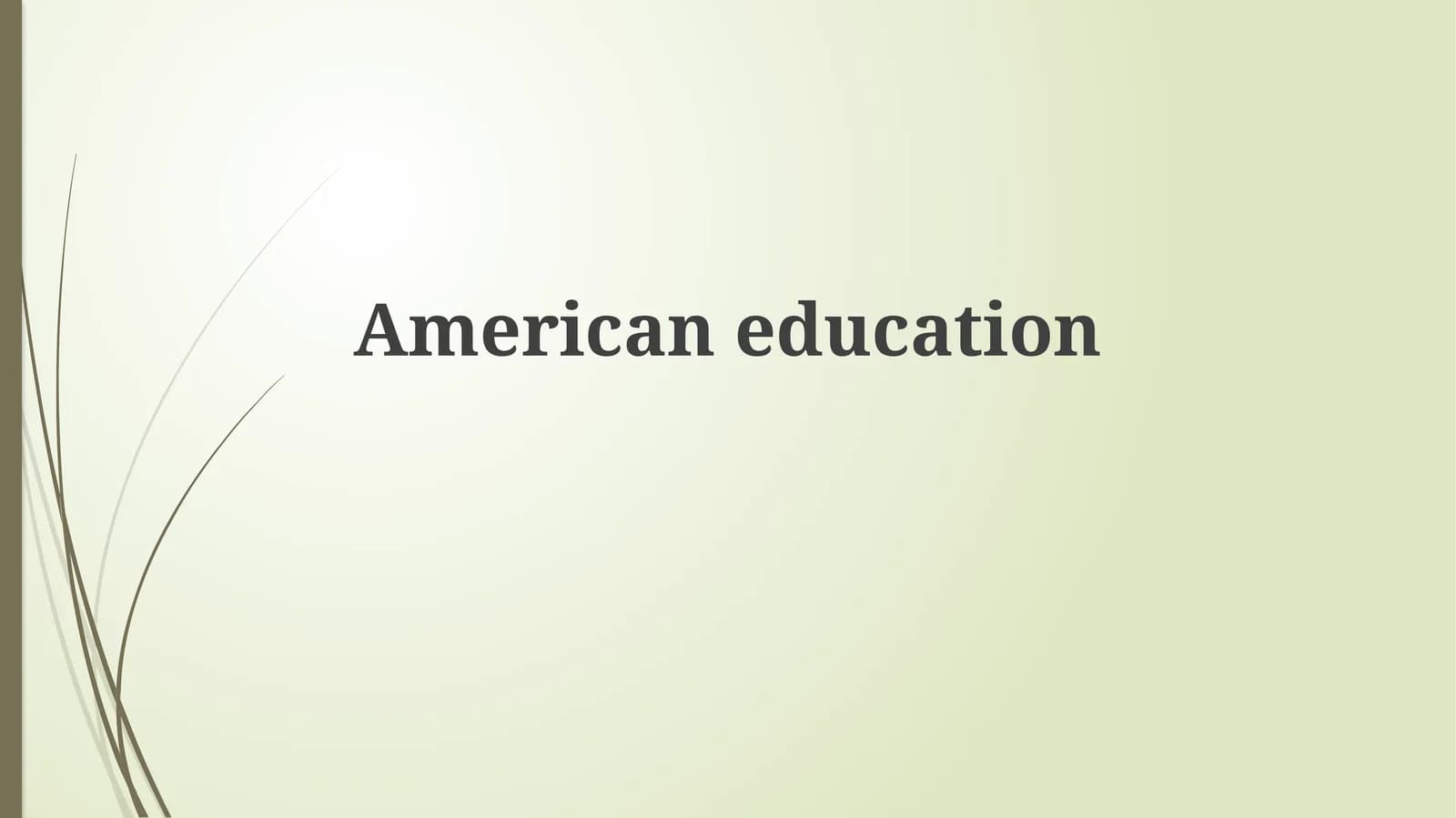 Amerika ta'limi