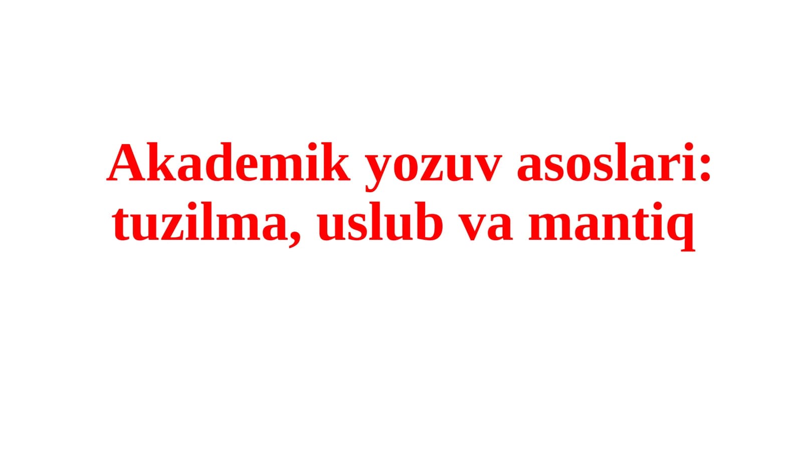 Akademik yozuvasi