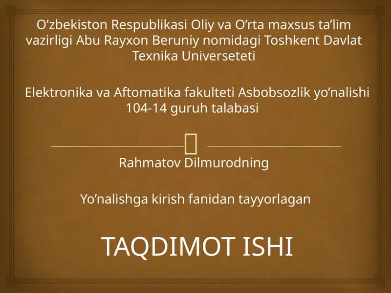 O’zgarmas tok bilan davolovchi galvanizatsiya va dori elektroforezi apparatlari