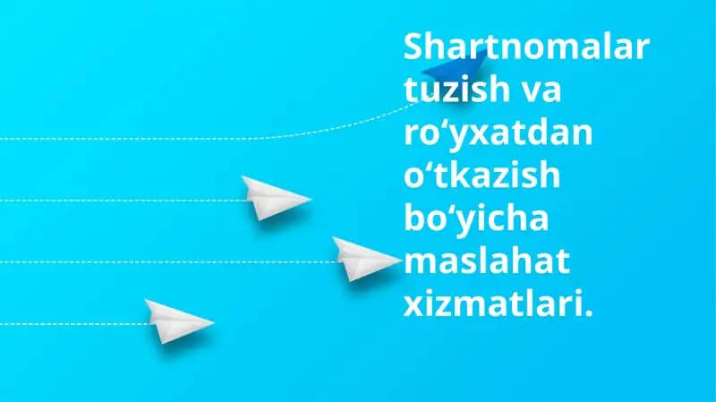 Shartnomalar Tuzish Asoslari va Turlari