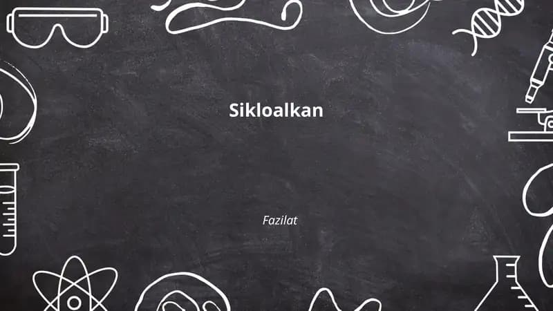 Sikloalkanlar
