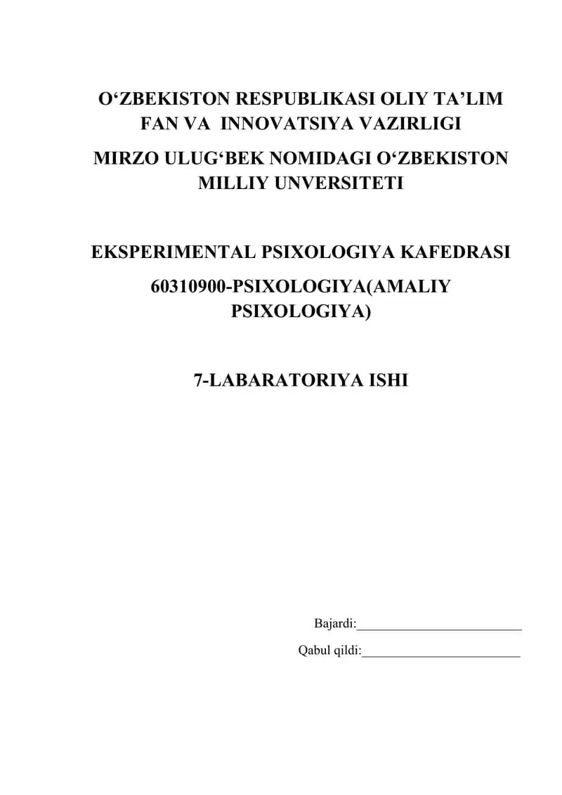 diqqat taqsimotini baholash
