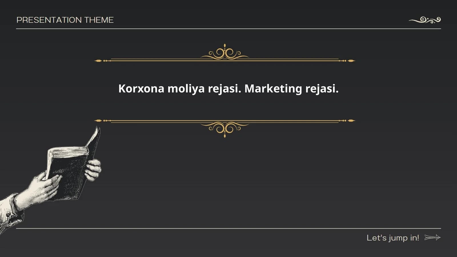 Korxona moliya rejasi