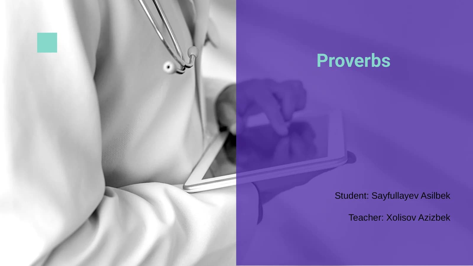 Proverbs