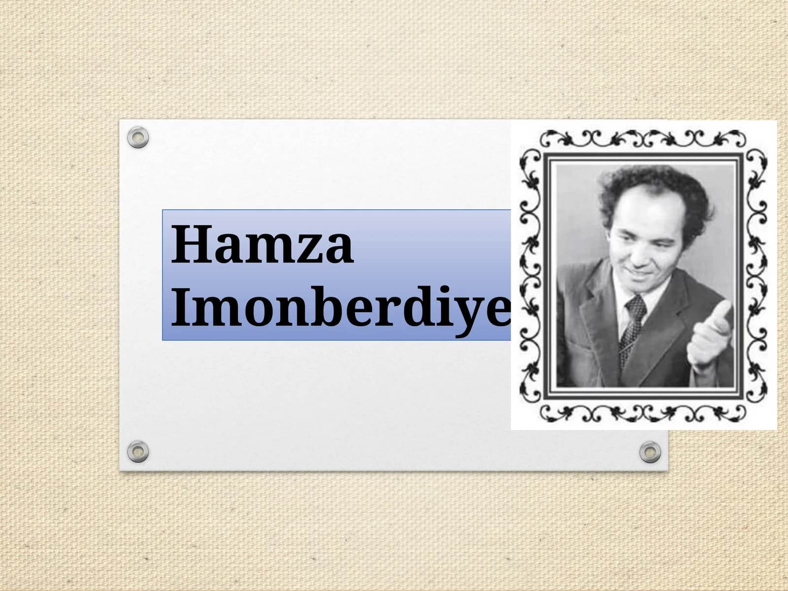Hamza Imonberdiyev