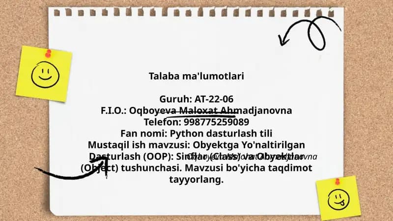 Python dasturlash tili