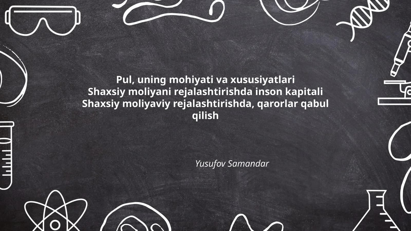 Pul tushunchasi va funktsiyalari