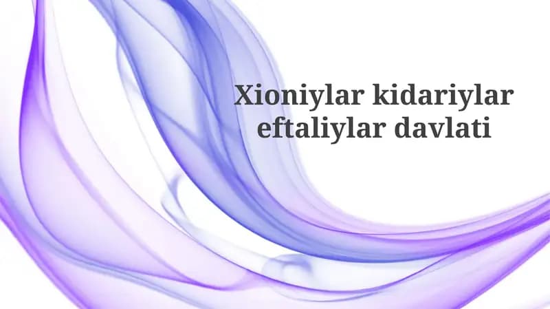 Xioniylar, Kidariylar va Eftaliylar davlati