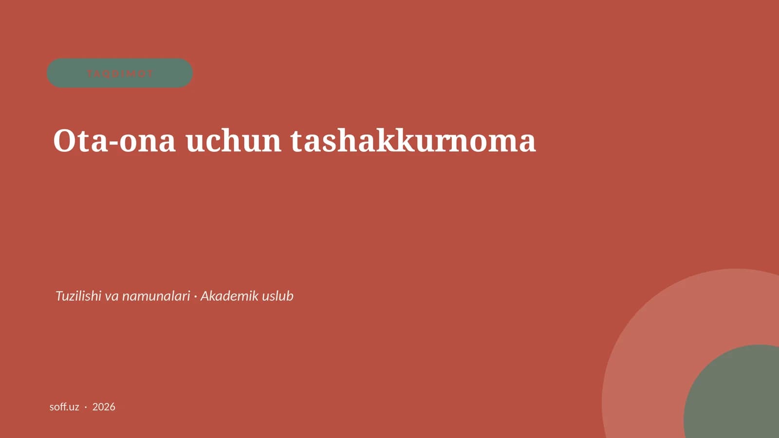 Tashakkurnoma