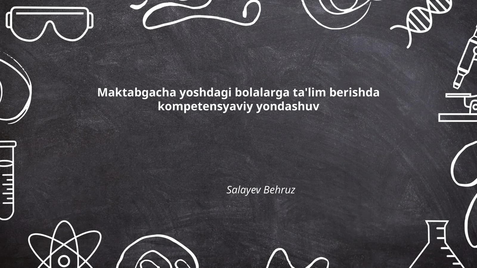 Kompetensiyaviy yondashuv asoslari