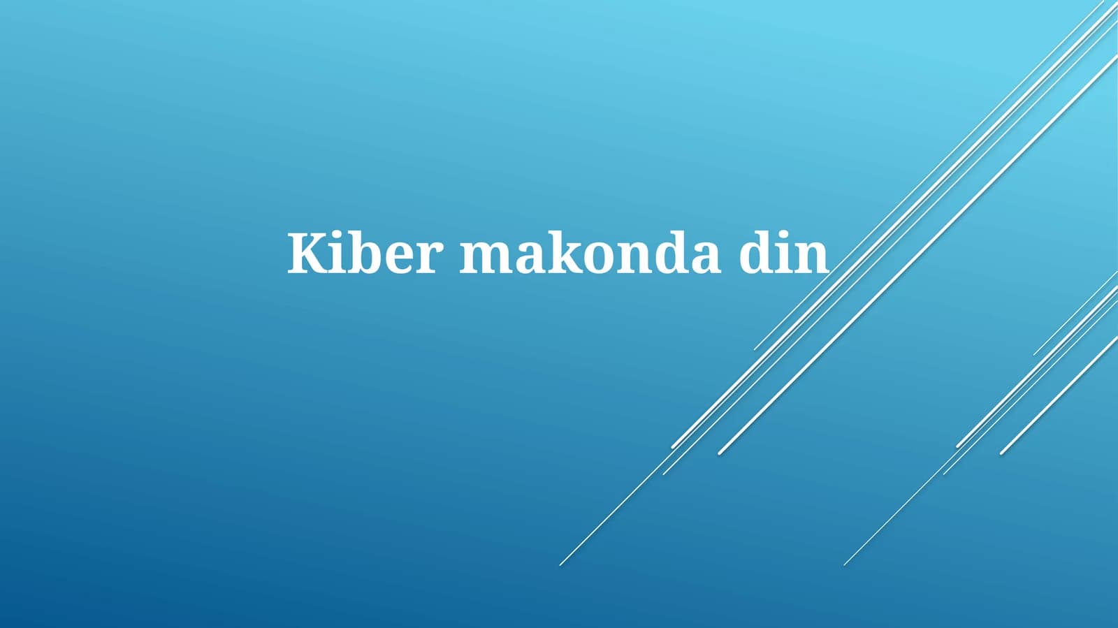 Kibermakondadin
