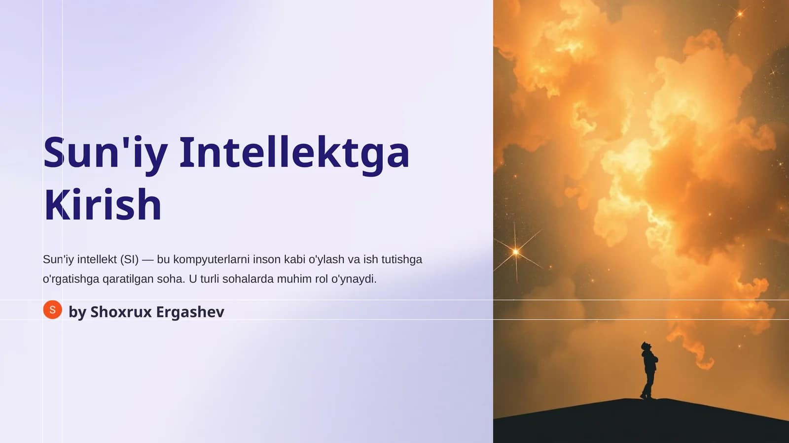 Sun'iy Intellektga Kirish